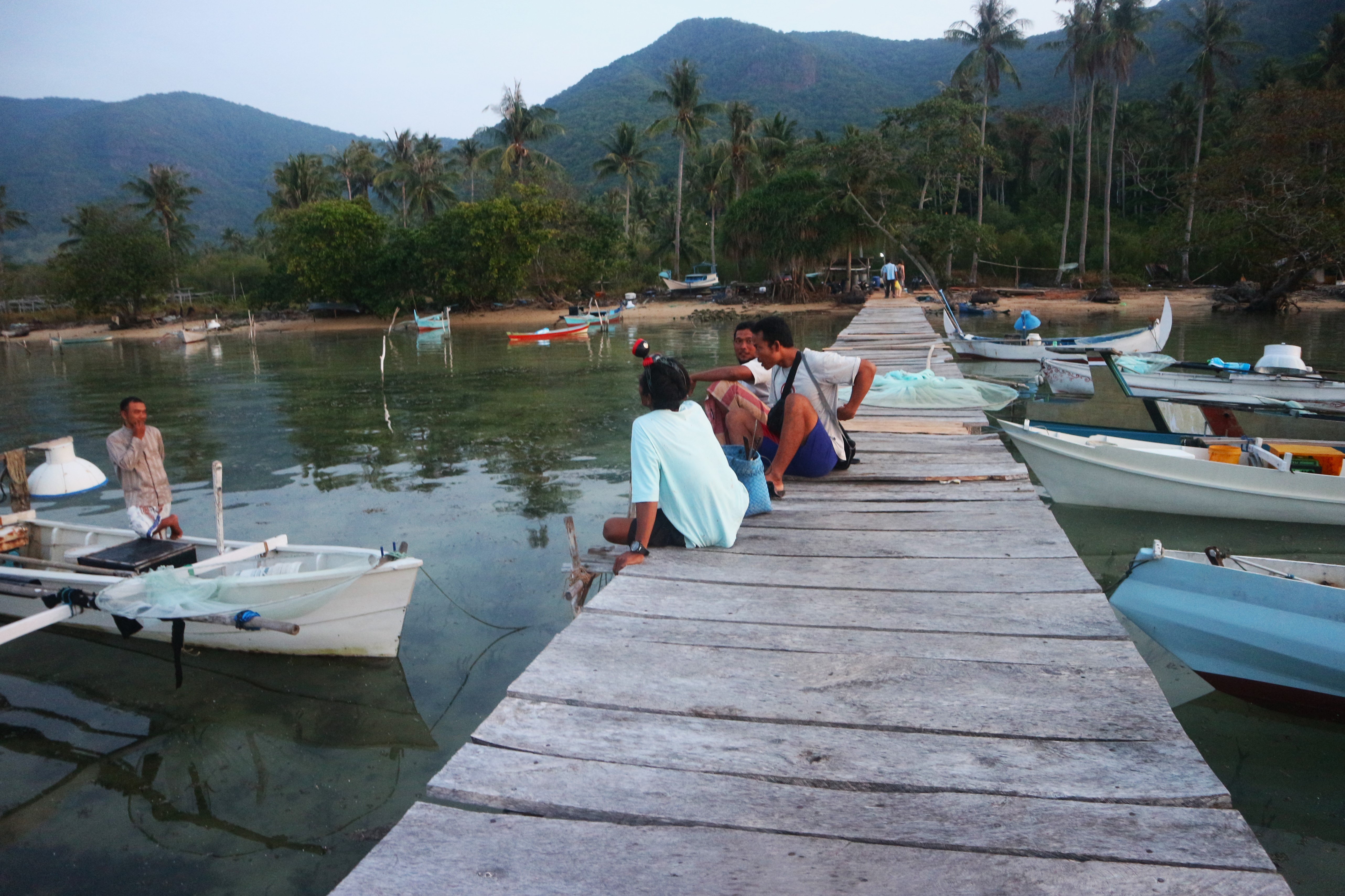Before the Boats Leave, the Fishermen Read the Sea from the Geladak